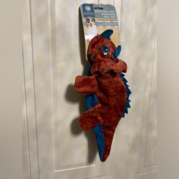 - AKC American Kennel Club Stuffing Free 15” Dog Toy Clinker & Squeaker - Picture 2 of 7